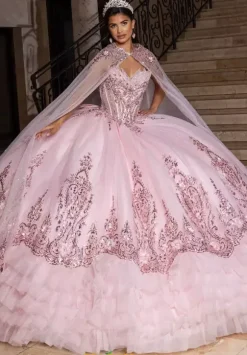 Cape only. Dress sold seperately.