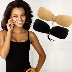 Cleavage Pal With Lace up Enhancement