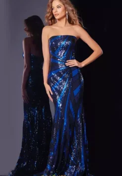 Fully Beaded Strapless Dress 40765