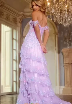 Off The Shoulder Fitted Dress 40397