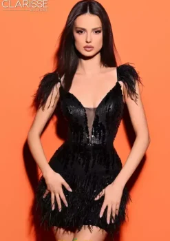 Open Back Fitted Dress 30303