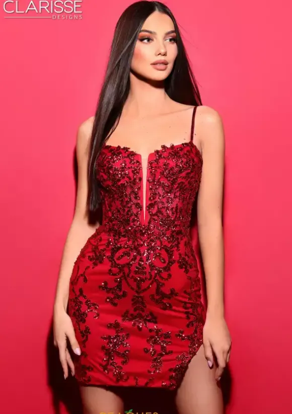 Scoop Neckline Fitted Dress 30419