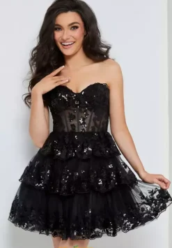 Sequins A Line Tulle Dress 1625