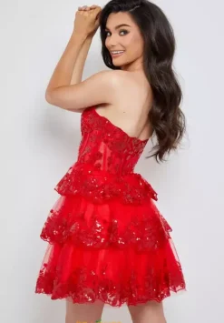 Sequins A Line Tulle Dress 1625