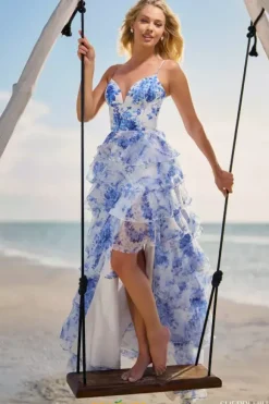 Sherri Hill High Low Dress 56098