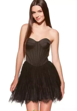 Short A Line Sweetheart Neckline Dress 30011