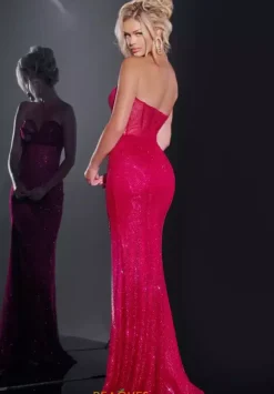 Strapless Corset Fitted Dress 36684