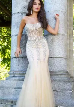 Strapless Mermaid Dress 5908