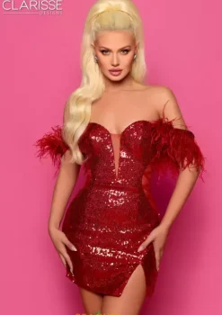 Sweetheart Off The Shoulder Dress 30312